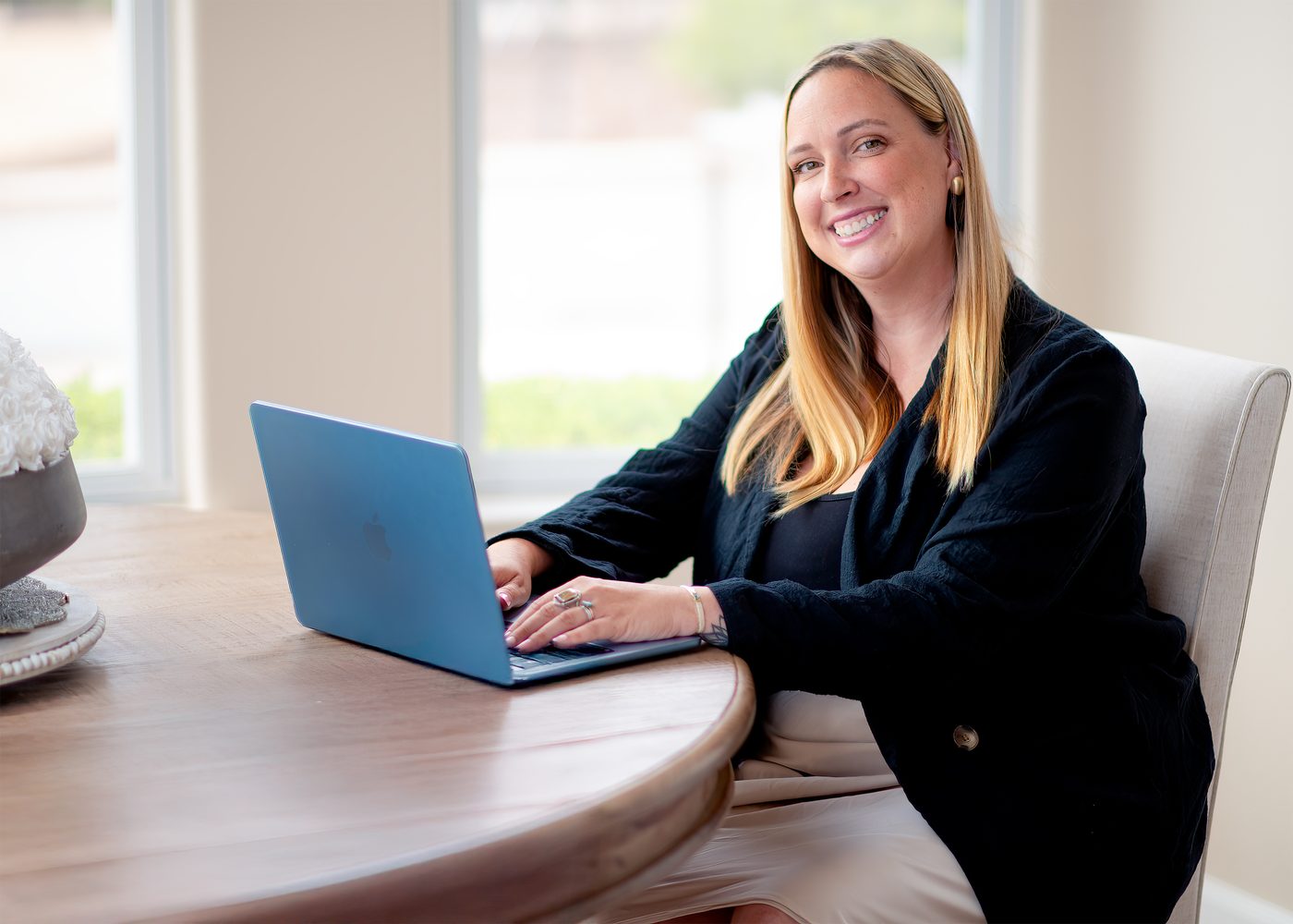 Alison Van Riper at work